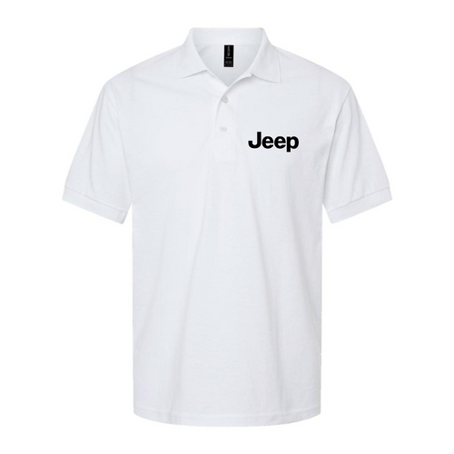 Men’s Jeep Car Dry Blend Polo