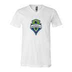 Men’s  Seattle Sounders FC - BELLA + CANVAS - Jersey V-Neck Tee - 3005