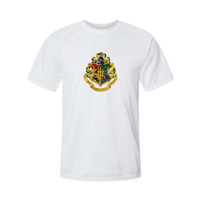Youth Kids Hogwarts Emblem Harry Potter Movie Performance T-Shirt