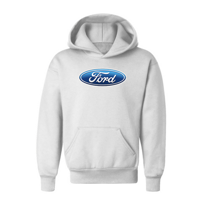 Youth Kids Ford Car Pullover Hoodie