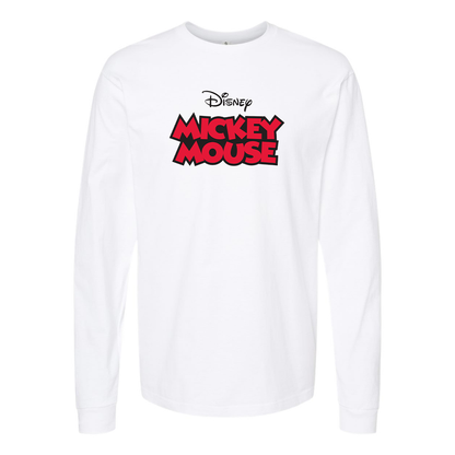 Youth Kids Mickey Mouse Disney Long Sleeve T-Shirt