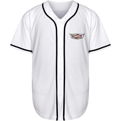 Men’s Cadillac Car Baseball Jersey