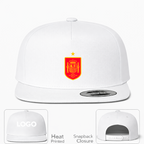 Spain Red Logo National Soccer Team Snapback Hat