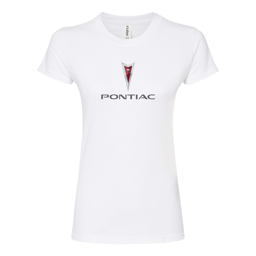 Women’s Pontiac Car Round Neck T-Shirt