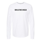 Men's Balenciaga Cotton Long Sleeve T-Shirt