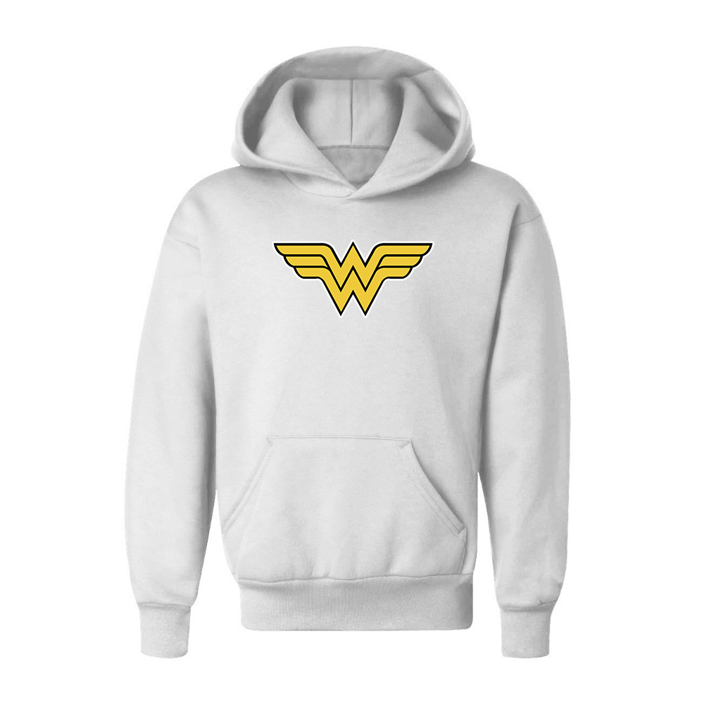 Youth Kids Wonder Woman Superhero Pullover Hoodie