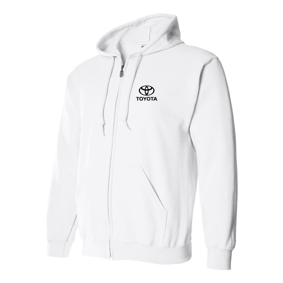 Men’s Toyota Motorsport Car Zipper Hoodie