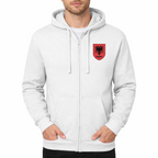 Men's Albania National Soccer Team Zipper Hoodie
