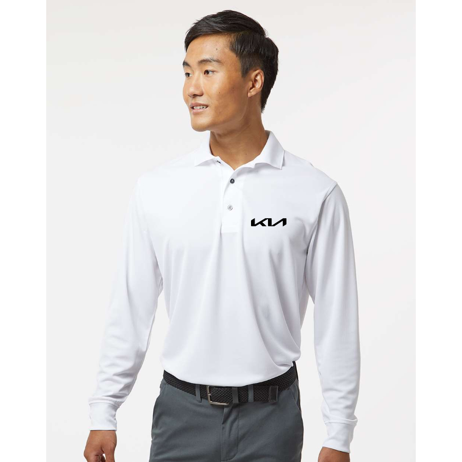 Men's Kia Car - Paragon - Prescott Long Sleeve Polo - 110