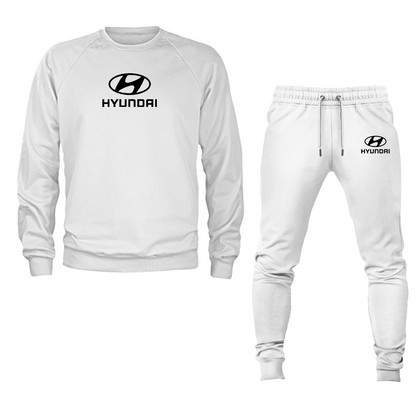 Men’s Hyundai Car Crewneck Sweatshirt Joggers Suit