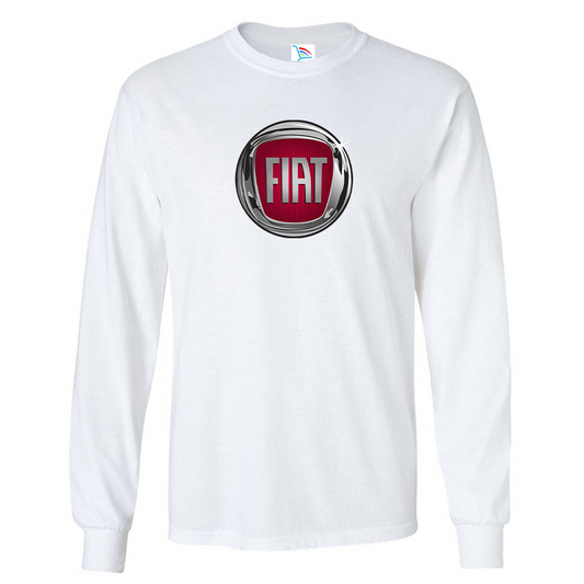 Youth Kids Fiat Car Long Sleeve T-Shirt