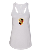 Women's Porsche Car Racerback Tank Top