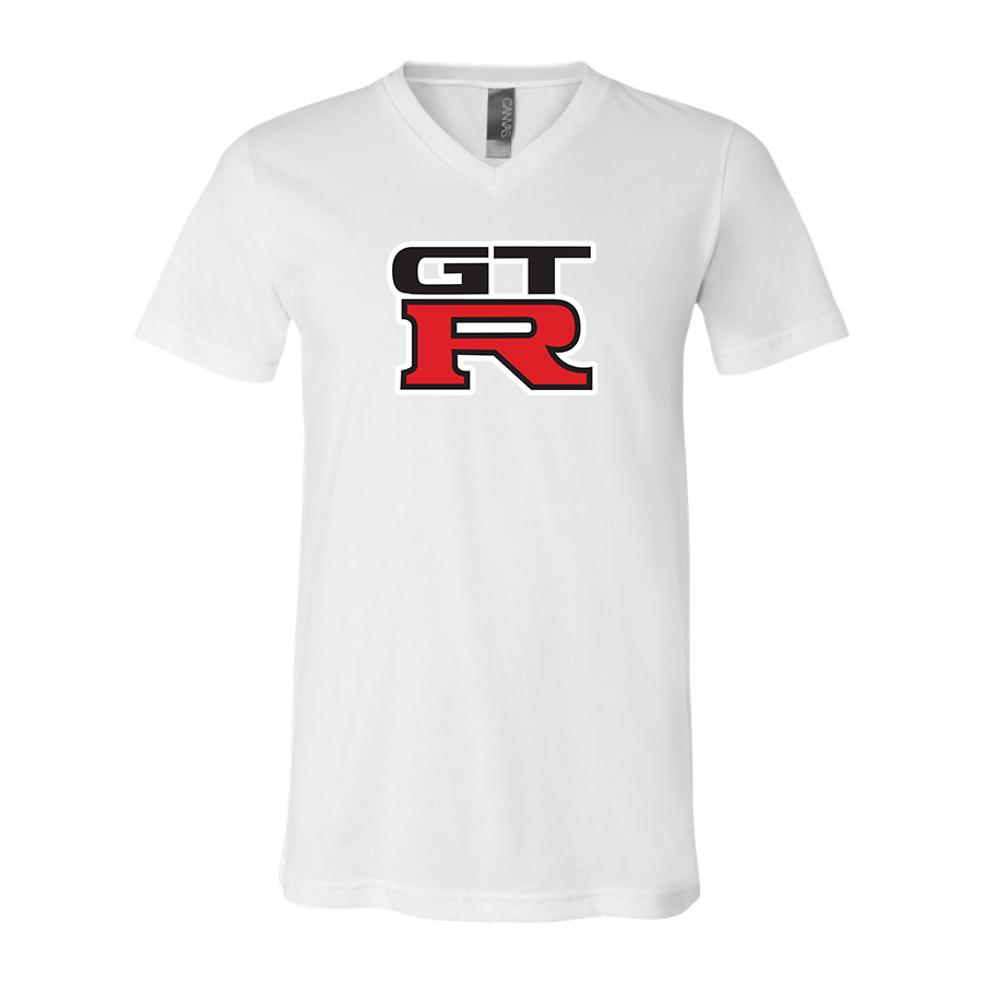 Men’s GTR Car - BELLA + CANVAS - Jersey V-Neck Tee - 3005