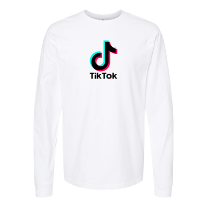 Youth Kids TikTok Social Long Sleeve T-Shirt