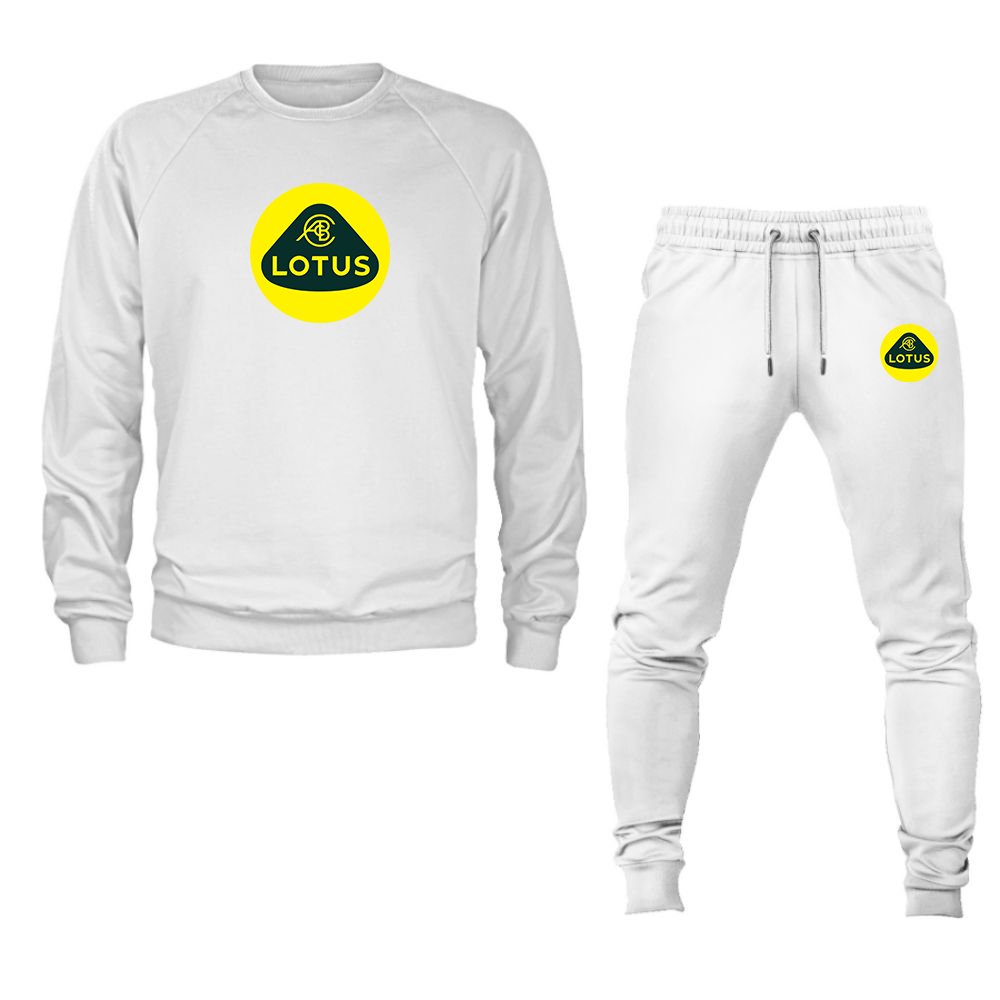 Men’s Lotus Car Crewneck Sweatshirt Joggers Suit