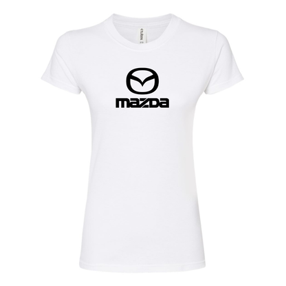 Women’s Mazda Car Round Neck T-Shirt