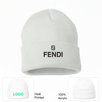 Fendi Cuffed Beanie Hat