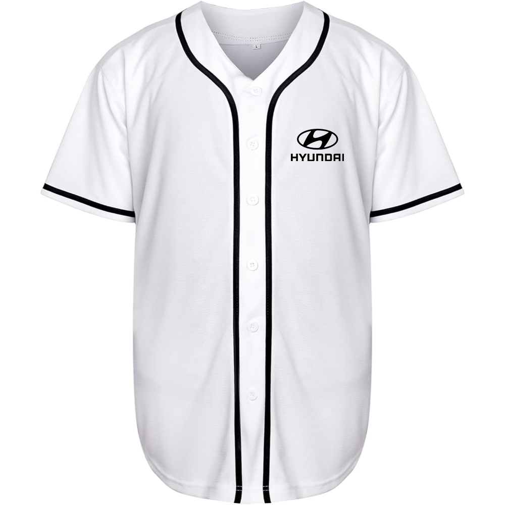 Men’s Hyundai Car Baseball Jersey