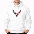 Men's  Chevrolet Corvette Car Pullover Hoodie