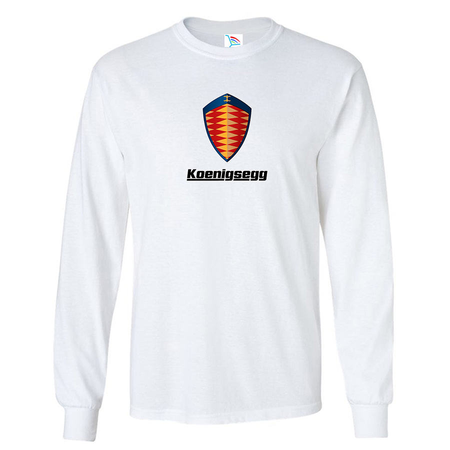 Youth Kids Koenigsegg Car Long Sleeve T-Shirt