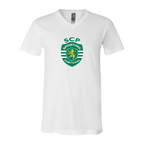 Men’s Sporting CP FC  - BELLA + CANVAS - Jersey V-Neck Tee - 3005