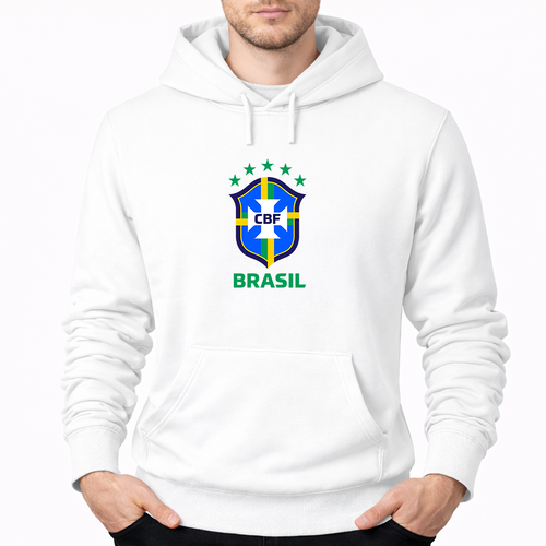 Men's Brasil National Soccer Team Pullover Hoodie