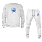 Men's England National Football Team Crewneck Sweatshirt Joggers Suit