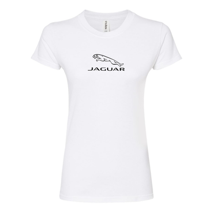 Women’s Jaguar Symbol  Car Round Neck T-Shirt