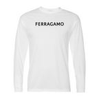 Men's Ferragamo Polyester Long Sleeve T-Shirt