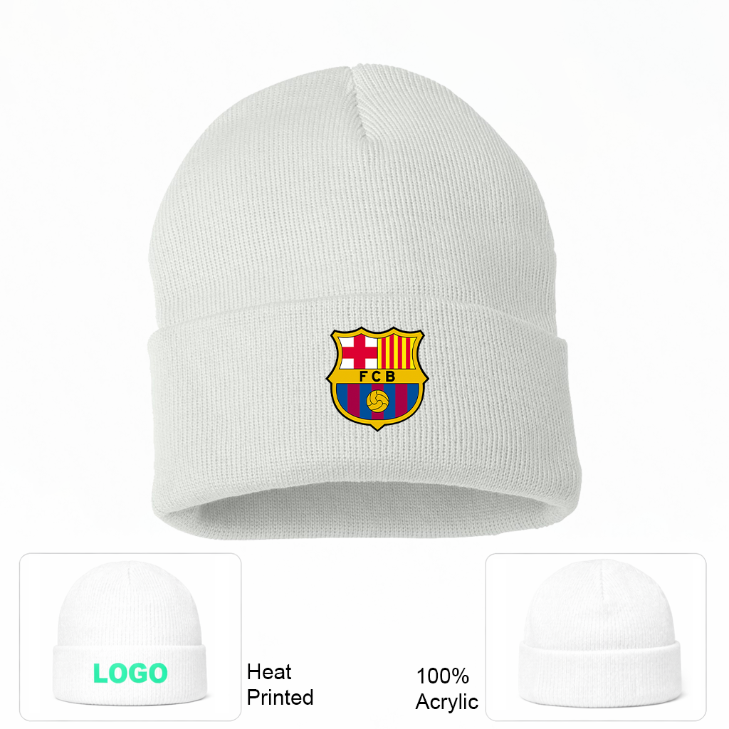 F.C. Barcelona Soccer Beanie Hat