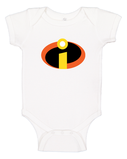 The Incredibles Cartoon Baby Romper Onesie