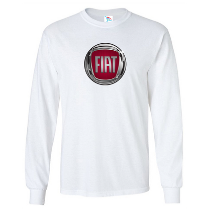 Men’s Fiat Car Long Sleeve T-Shirt