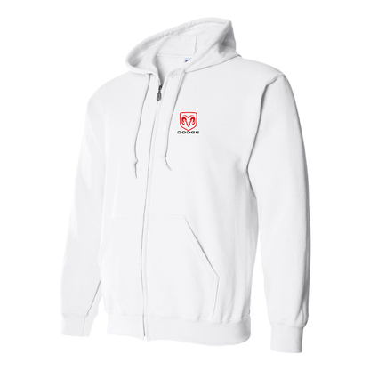 Men’s Dodge Car Zipper Hoodie