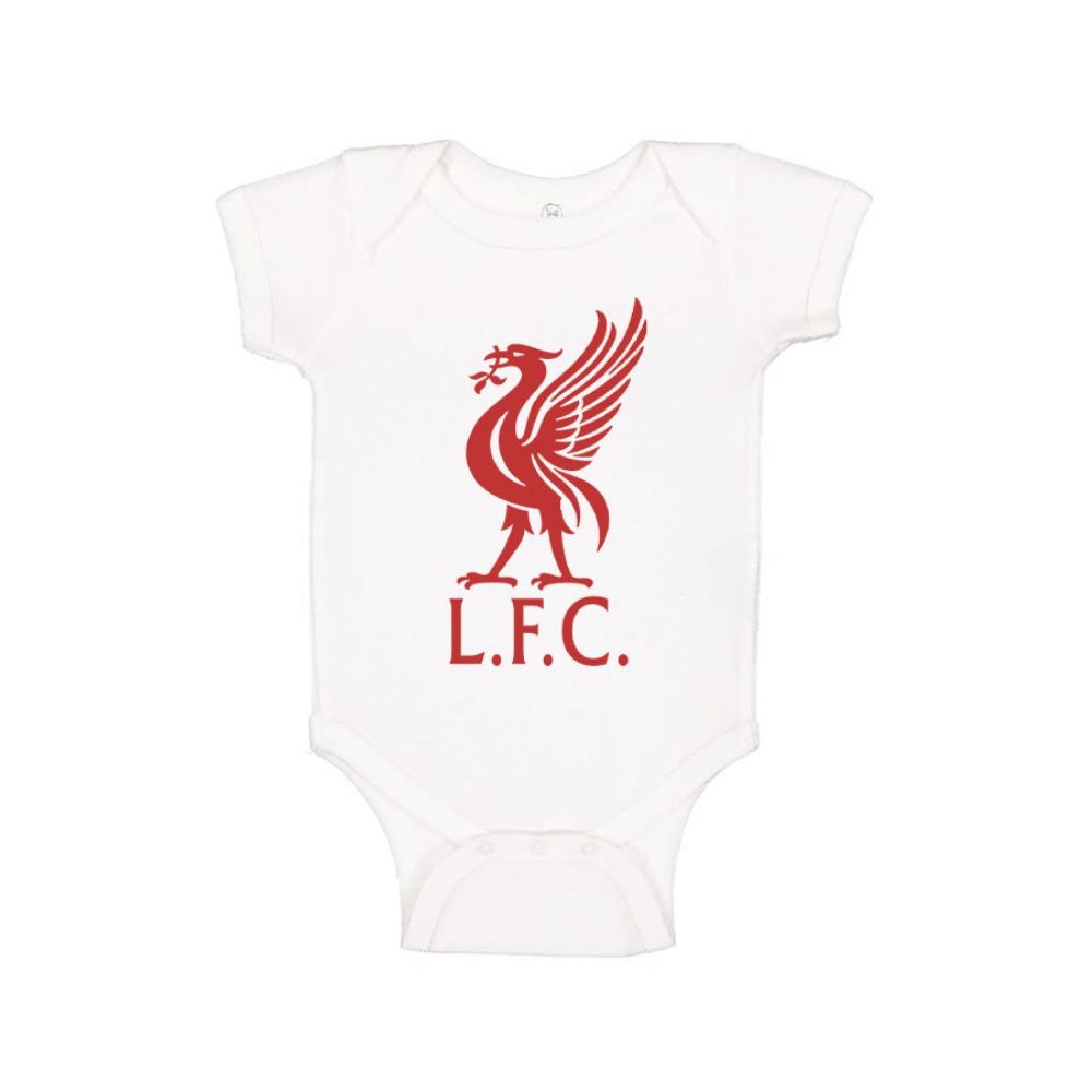 Baby Liverpool L.F.C. Soccer Romper Onesie