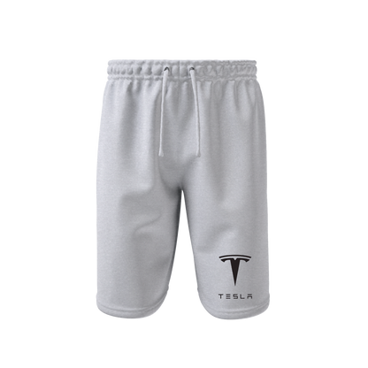 Men’s Tesla Motorsports Car Athletic Fleece Shorts