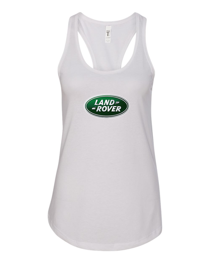 Women's Land Rover Car Racerback Tank Top