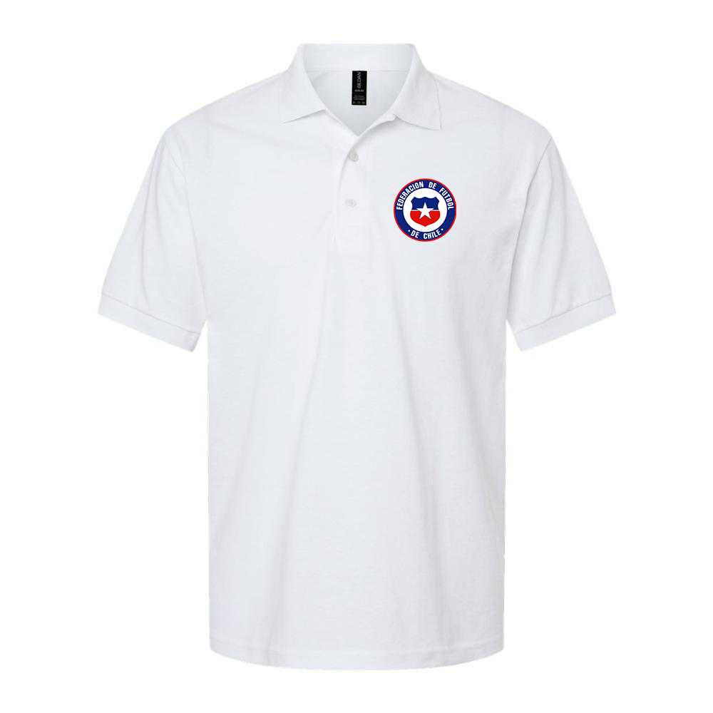 Men's Chile National Soccer Team  Dry Blend Polo