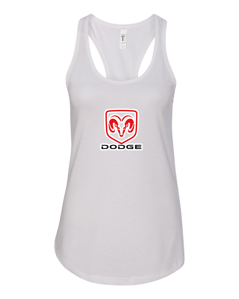 Women's Dodge Car Racerback Tank Top