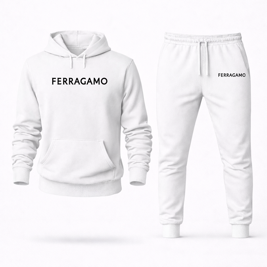 Men's Ferragamo Hoodie Joggers Set