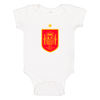 Spain Red Logo National Soccer Team Baby Romper Onesie