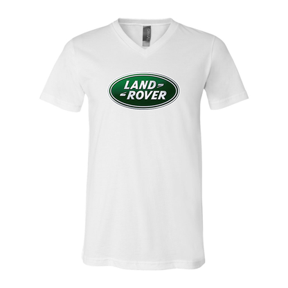 Men’s Land Rover Car - BELLA + CANVAS - Jersey V-Neck Tee - 3005