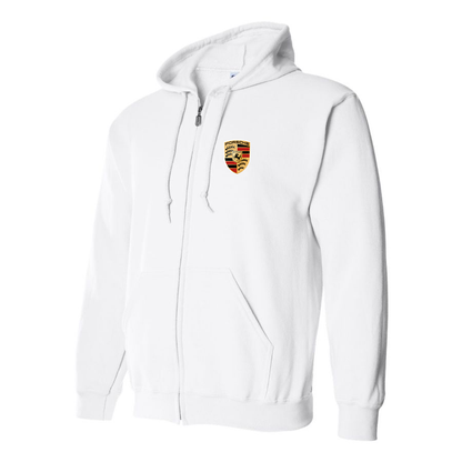 Men’s Porsche Car Zipper Hoodie