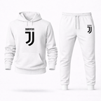 Men's Juventus Soccer Logo Hoodie Joggers Set