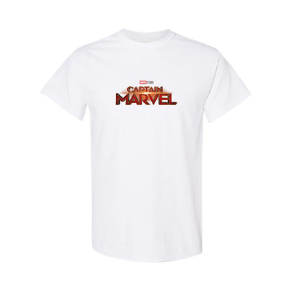 Youth Kids Captain Marvel Superhero  Cotton T-Shirt