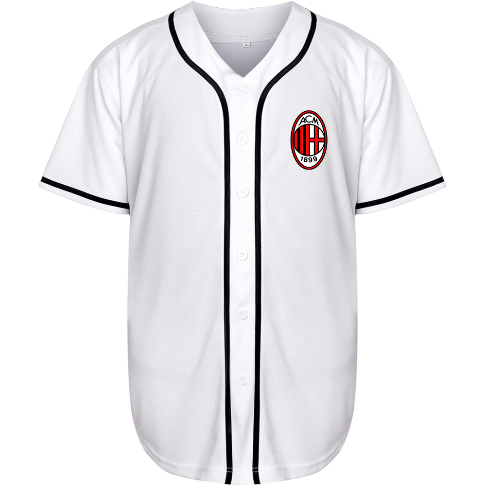 Men’s AC Milan Soccer Baseball Jersey