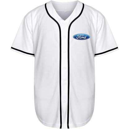 Men’s Ford Car Baseball Jersey