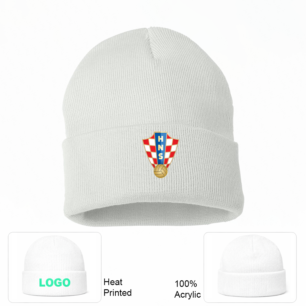 Croatia National Soccer Team Beanie Hat