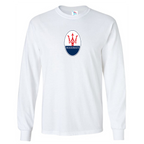 Men’s Maserati Car Long Sleeve T-Shirt