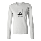 Women's Walt Disney Cartoon  Long Sleeve T-Shirt