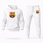 Men's F.C. Barcelona Soccer Logo Hoodie Joggers Set
